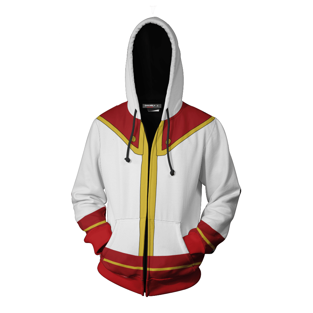 Yu-Gi-Oh! Yuya Sakaki Cosplay Zip Up Hoodie Jacket
