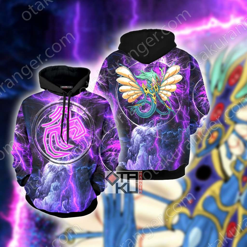 Yu-Gi-Oh! Ancient Fairy Dragon 3D Hoodie   