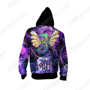 Yu-Gi-Oh! Ancient Fairy Dragon 3D Hoodie   