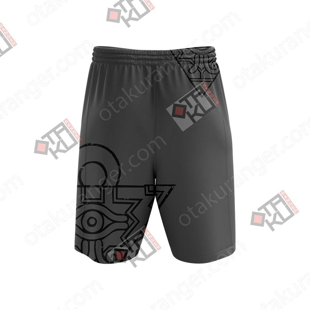 Yu-Gi-Oh! Blue Eyes White Dragon Beach Shorts