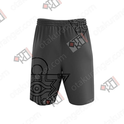 Yu-Gi-Oh! Blue Eyes White Dragon Beach Shorts
