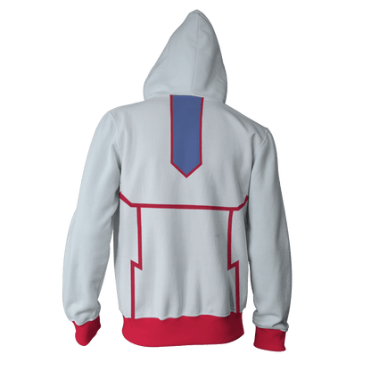 Yu-Gi-Oh! Elemental HERO Neos Cosplay Zip Up Hoodie Jacket   