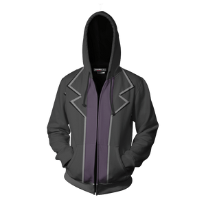 Yu-Gi-Oh! GX Chazz Princeton Cosplay Zip Up Hoodie Jacket   