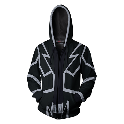 Yu-Gi-Oh! GX Zane Truesdale Cosplay Zip Up Hoodie Jacket