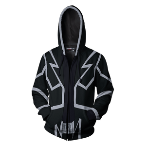 Yu-Gi-Oh! GX Zane Truesdale Cosplay Zip Up Hoodie Jacket   