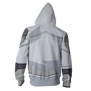 Yu-Gi-Oh! Jack Atlas Cosplay Zip Up Hoodie Jacket   