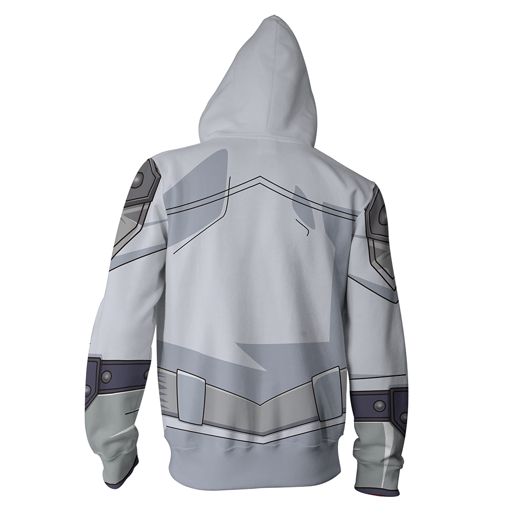 Yu-Gi-Oh! Jack Atlas Cosplay Zip Up Hoodie Jacket