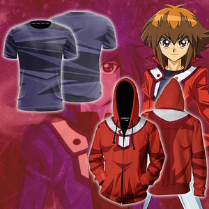 Yu-Gi-Oh! Jaden Yuki Cosplay Unisex 3D T-shirt   