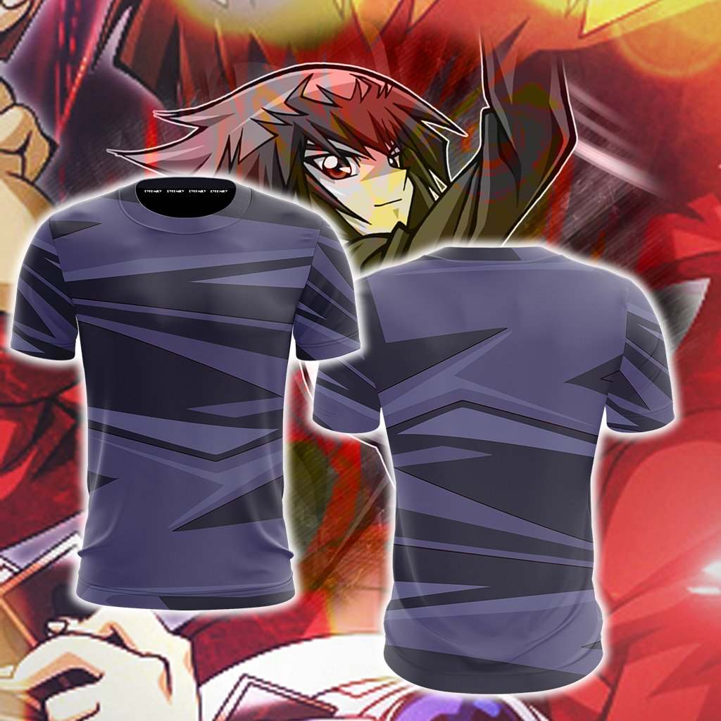 Yu-Gi-Oh! Jaden Yuki Cosplay Unisex 3D T-shirt S  