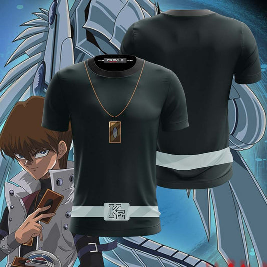 Yu-Gi-Oh! Kaiba Seto Cosplay Unisex 3D T-shirt S  