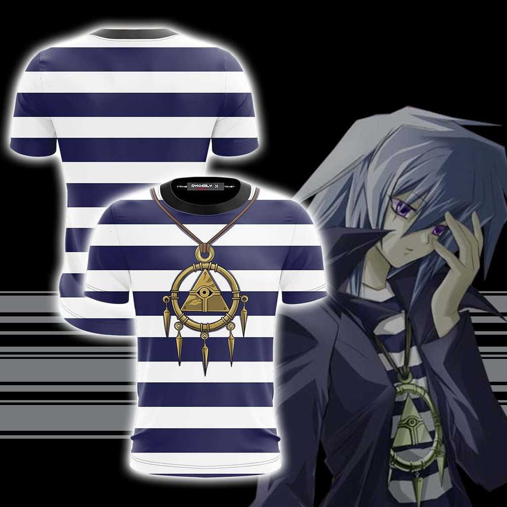 Yu-Gi-Oh! Ryo Bakura Cosplay Unisex 3D T-shirt