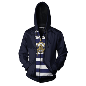 Yu-Gi-Oh! Ryo Bakura Cosplay Zip Up Hoodie Jacket   