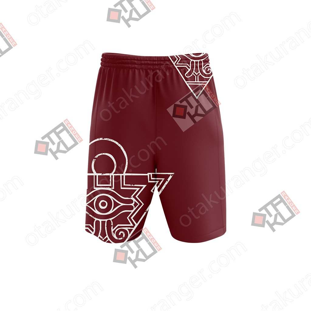 Yu-Gi-Oh! Slifer The Sky Dragon Beach Shorts