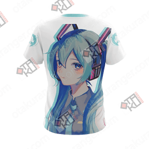 Hatsune Miku Unisex 3D T-shirt   