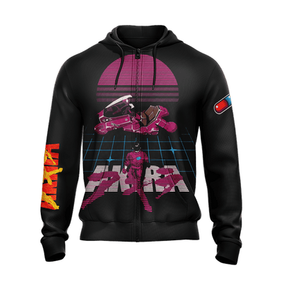 Akira Neon Tokyo Unisex 3D T-shirt