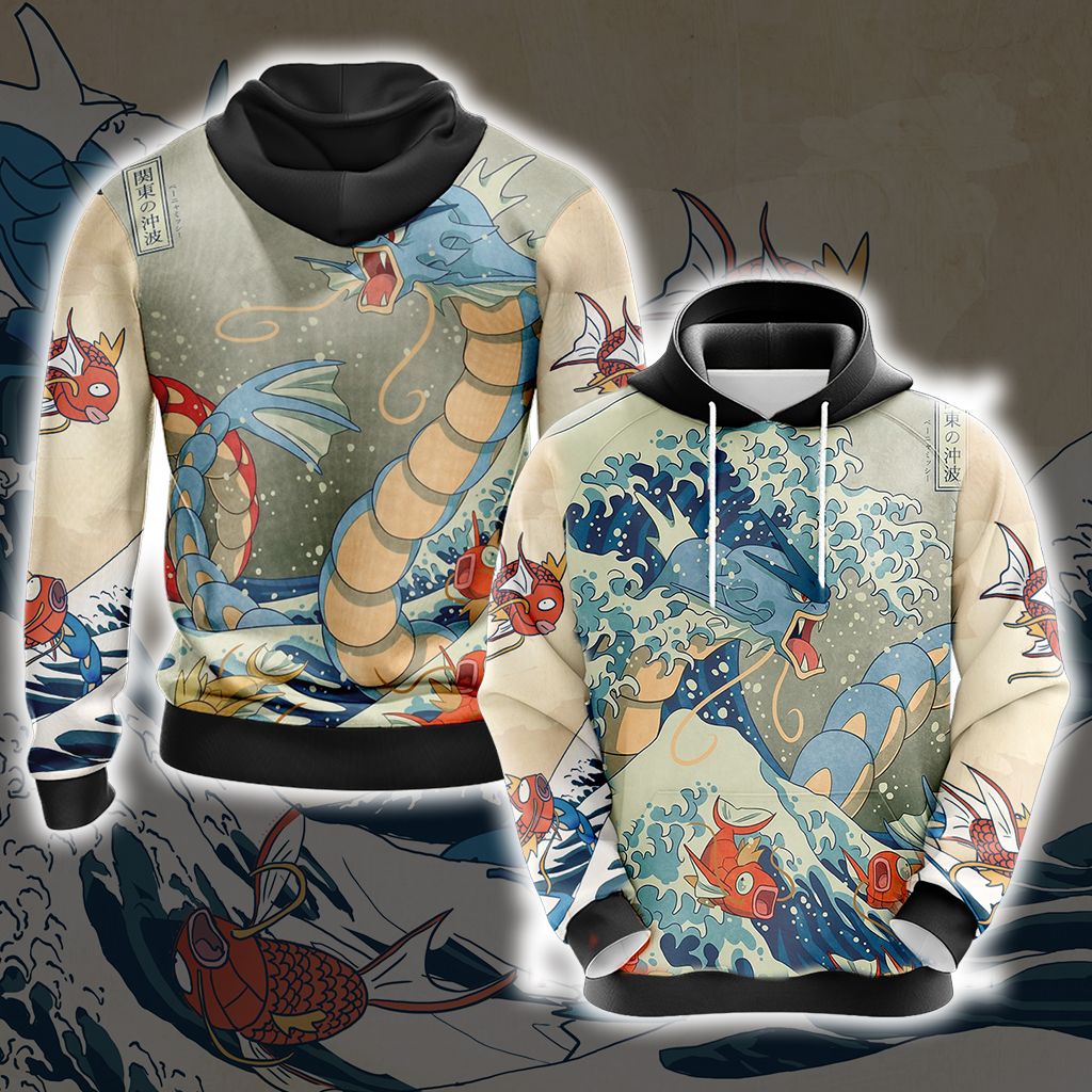 Pokemon - Gyarados Unisex 3D T-shirt