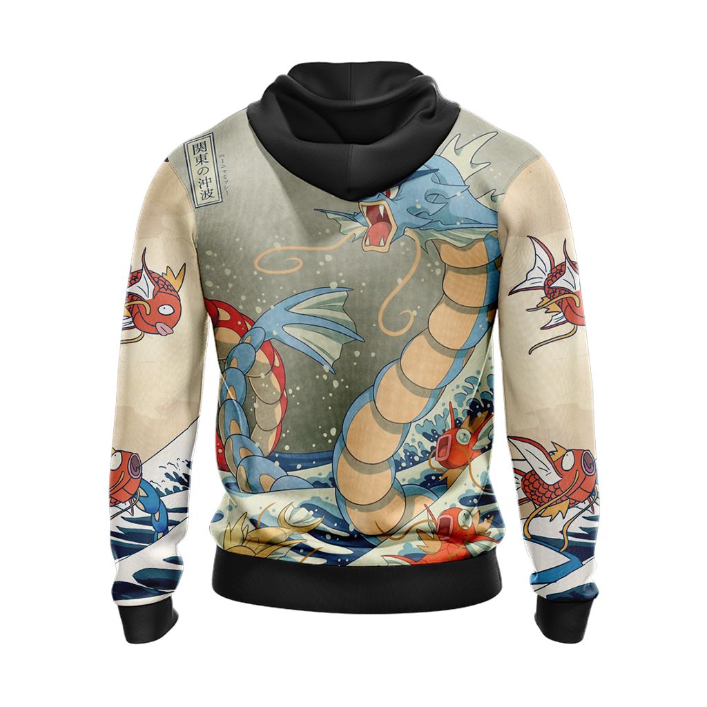 Pokemon - Gyarados Unisex 3D T-shirt