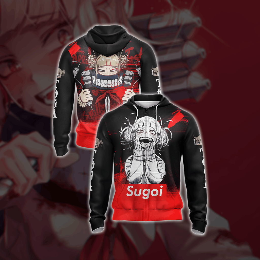 My Hero Academia Toga New Unisex 3D T-shirt Zip Hoodie