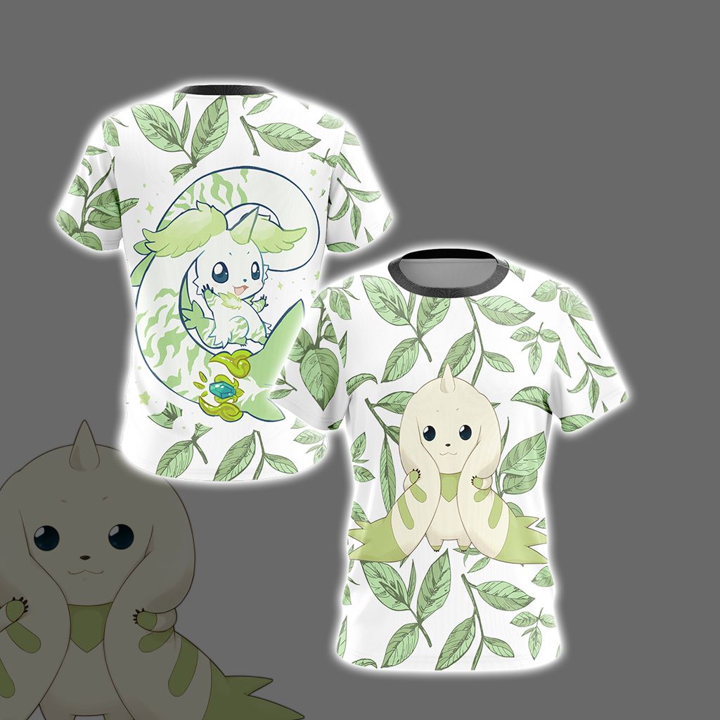 Digimon - Terriermon New Unisex 3D T-shirt   