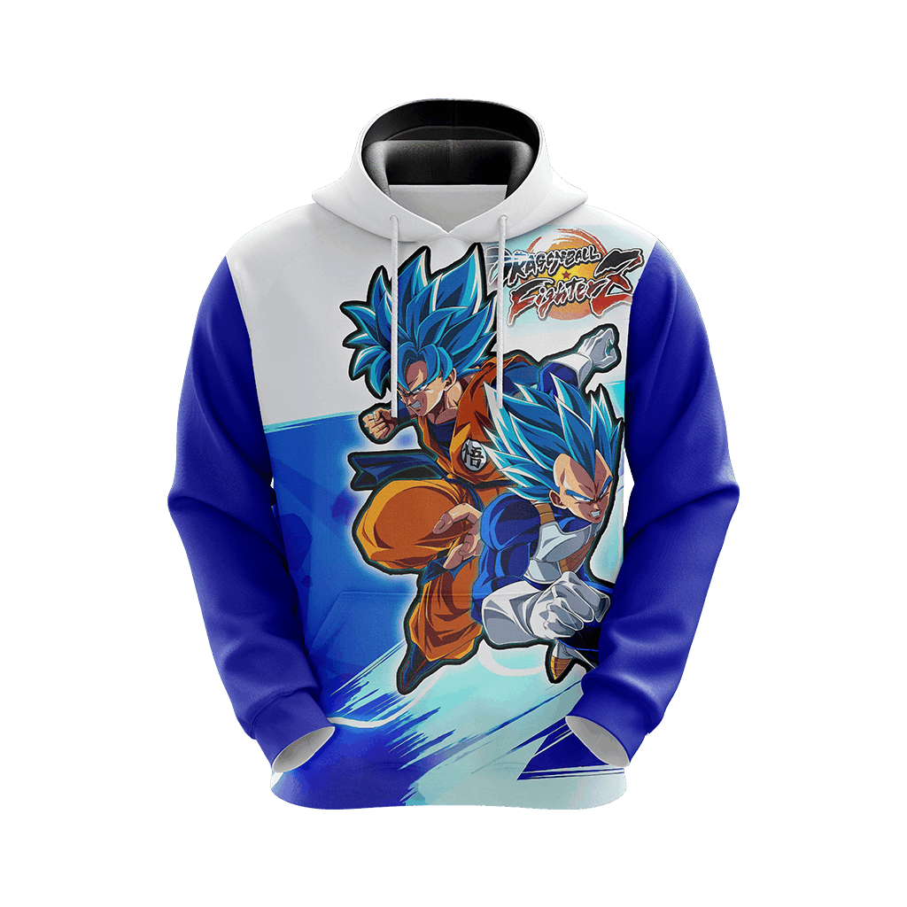 Dragon Ball - Super Saiyan Blue Goku and Vegeta Unisex 3D T-shirt
