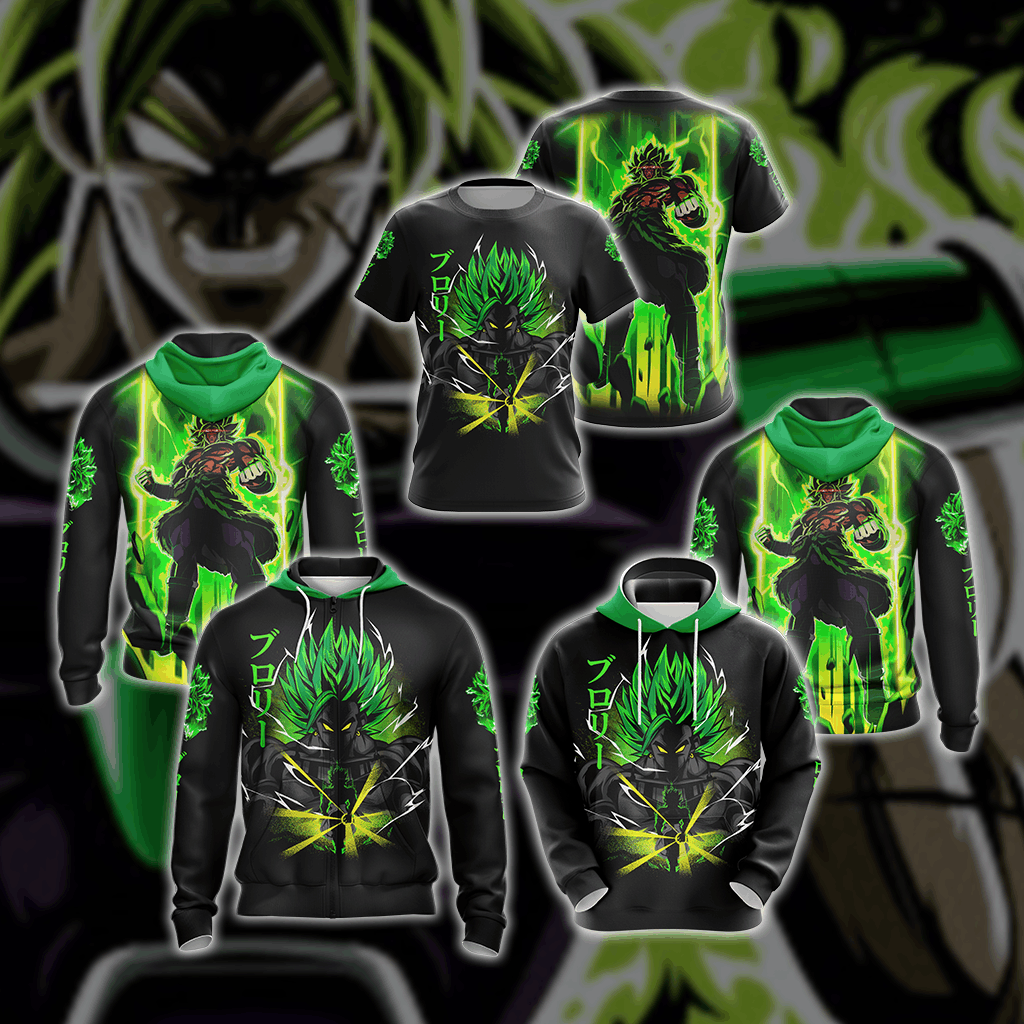 Dragon Ball Z Broly Unisex 3D T-shirt