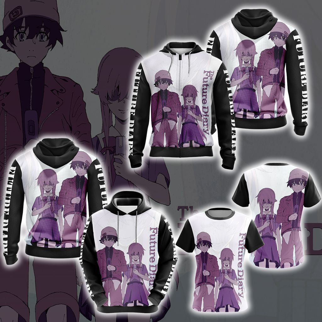 Future Diary New Style Unisex 3D T-shirt