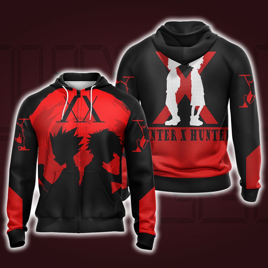 Hunter x Hunter New Version Unisex 3D T-shirt Zip Hoodie