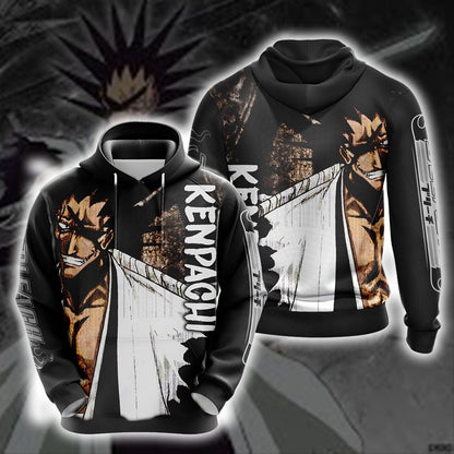 Bleach - Kenpachi New Unisex 3D T-shirt Hoodie