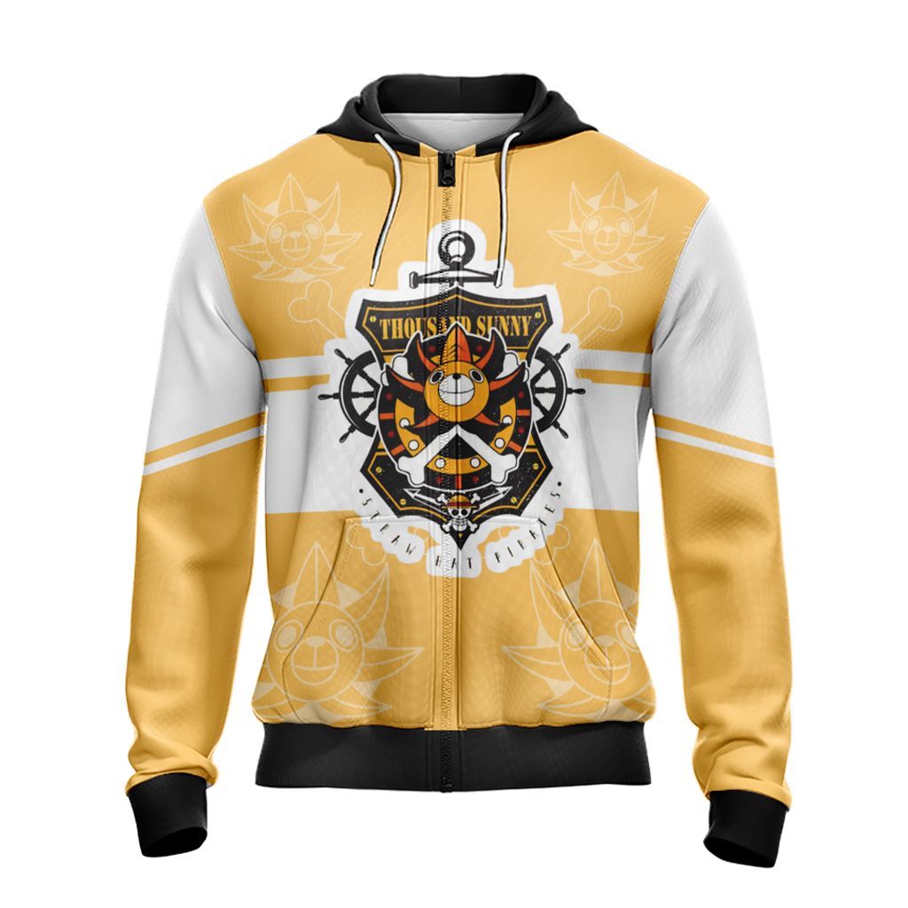 One Piece - Thousand Sunny Unisex 3D T-shirt