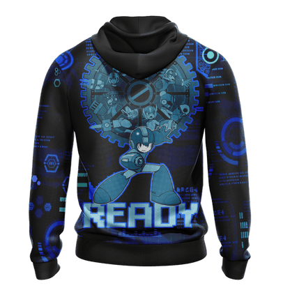 Mega Man - Ready Unisex 3D T-shirt