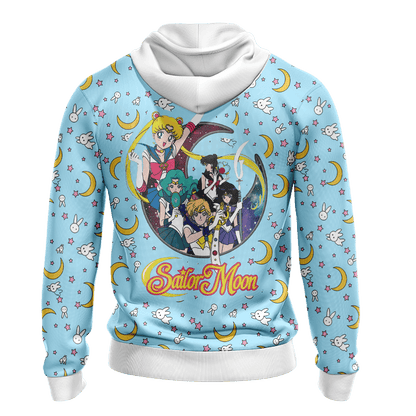 Sailor Moon - Characters New Style 3D T-shirt