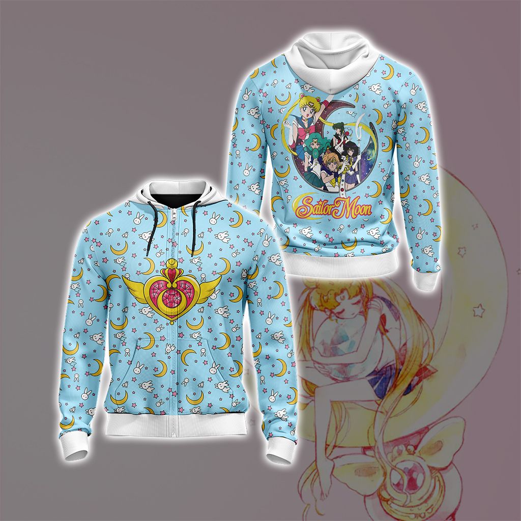Sailor Moon - Characters New Style 3D T-shirt