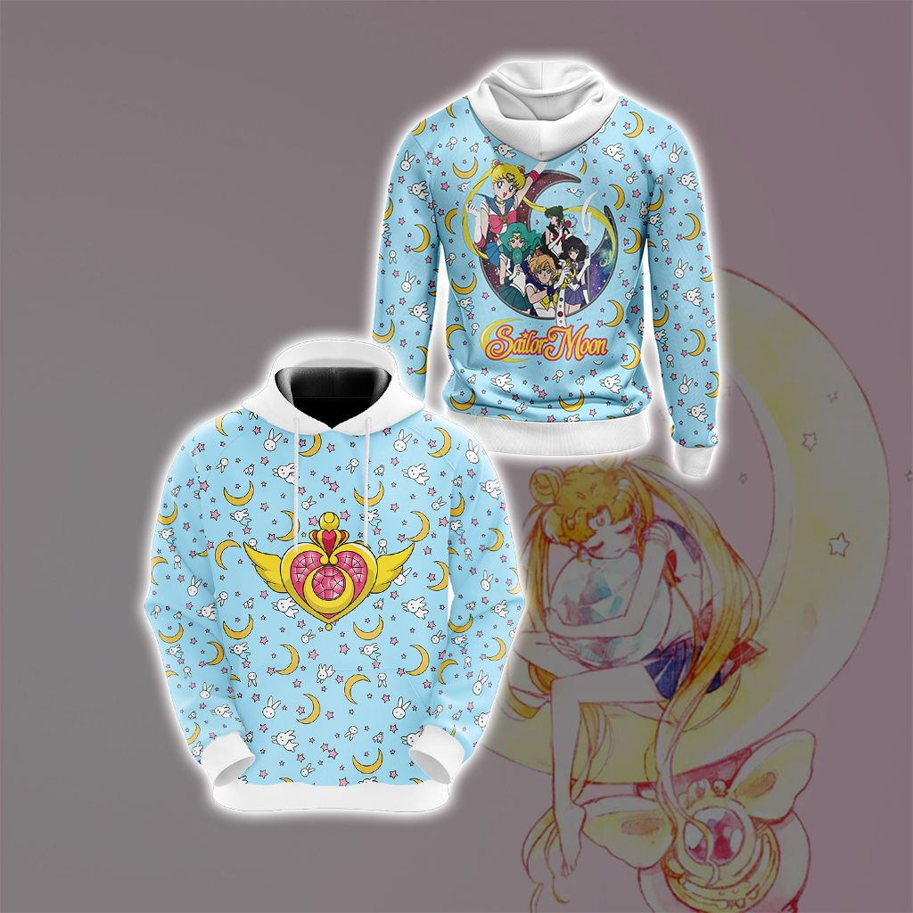 Sailor Moon - Characters New Style 3D T-shirt
