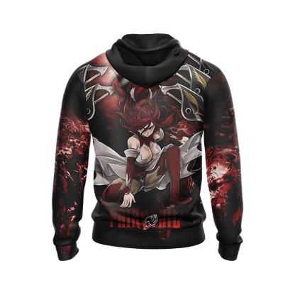 Fairy Tail - Erza Scarlet Characters New Unisex 3D T-shirt