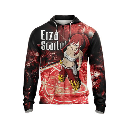 Fairy Tail - Erza Scarlet Characters New Unisex 3D T-shirt