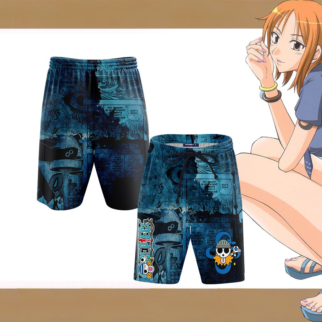 One Piece - Nami New Style Unisex 3D T-shirt Beach Shorts