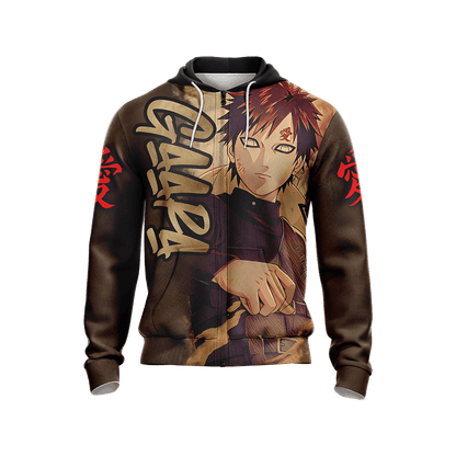 Naruto Gaara New Look Unisex 3D T-shirt