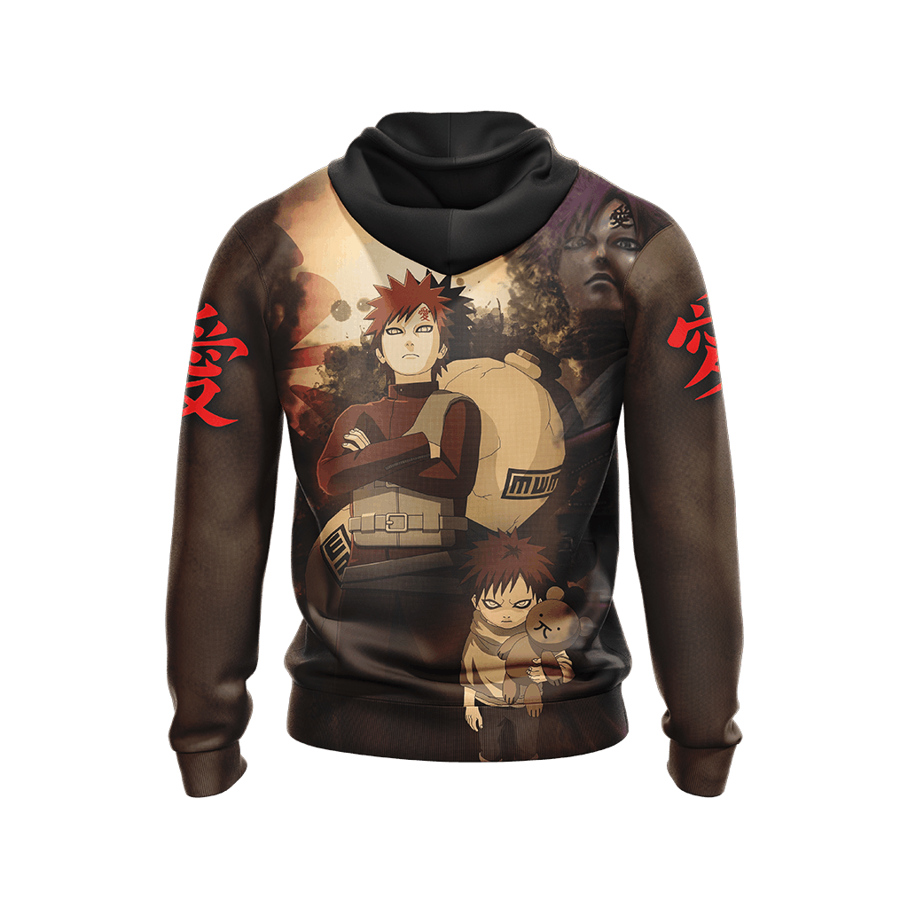 Naruto Gaara New Look Unisex 3D T-shirt