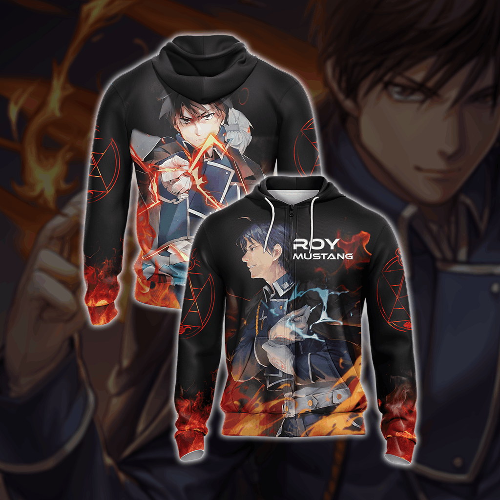 Fullmetal Alchemist Roy Mustang New Look Unisex 3D T-shirt