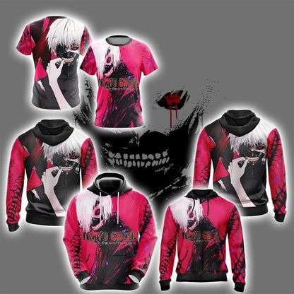 Tokyo Ghoul New Version Unisex 3D T-shirt