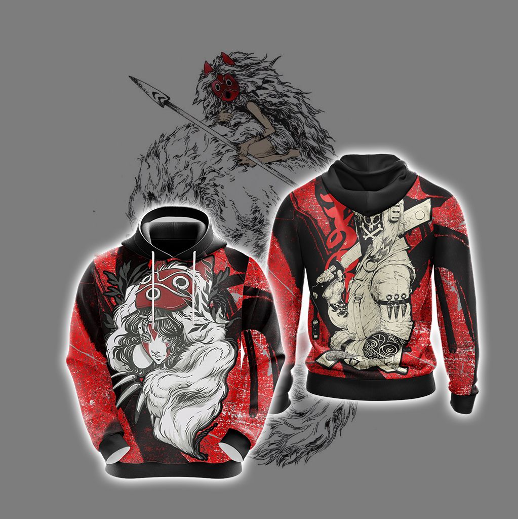 Princess Mononoke - Ashitaka New Style Unisex 3D T-shirt Hoodie