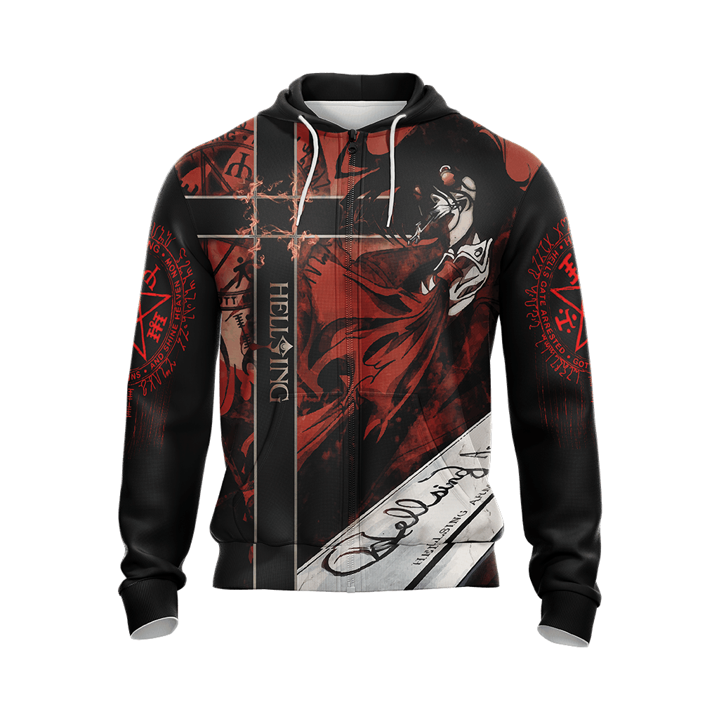 Hellsing Alucard New Version Unisex 3D T-shirt