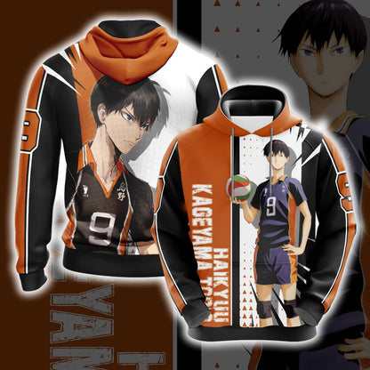 Haikyuu!! - Kageyama Tobio Unisex 3D T-shirt