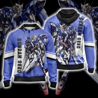 Mobile Suit Gundam Seed Unisex 3D T-shirt