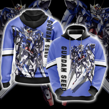 Mobile Suit Gundam Seed Unisex 3D T-shirt