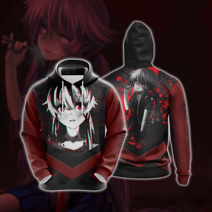 Future Diary Mirai Nikki New Style Unisex 3D T-shirt Hoodie
