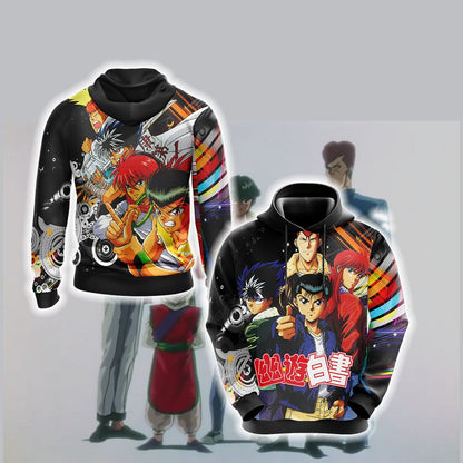 Yu Yu Hakusho - Team Urameshi Unisex 3D T-shirt Hoodie