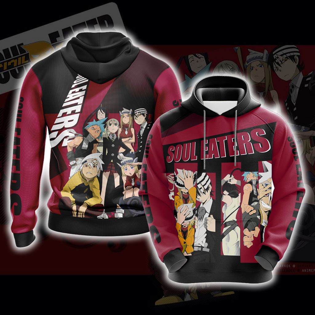 Soul Eaters New Unisex 3D T-shirt Hoodie