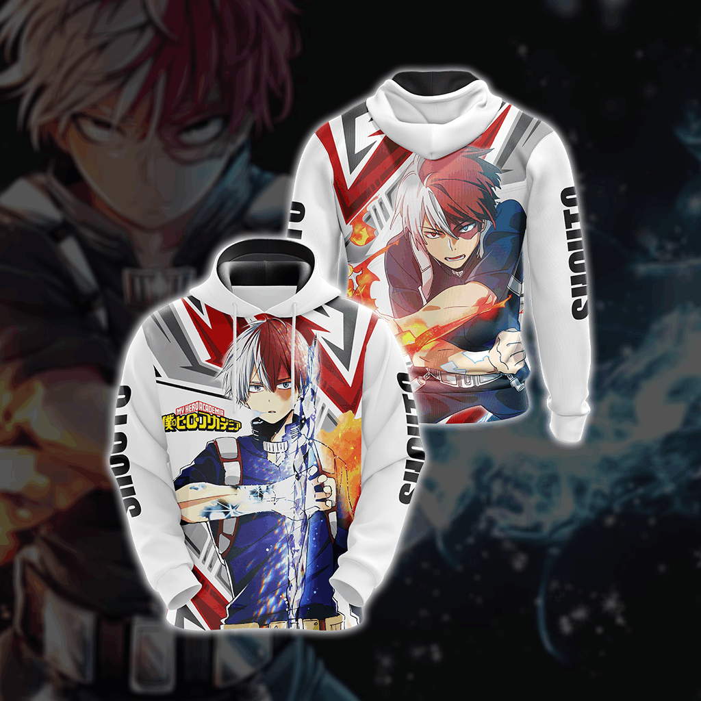 My Hero Academia - Todoroki Shouto New Unisex 3D T-shirt Hoodie