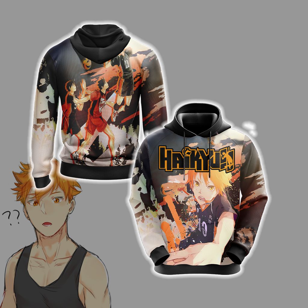 Haikyuu New Version Unisex 3D T-shirt Hoodie